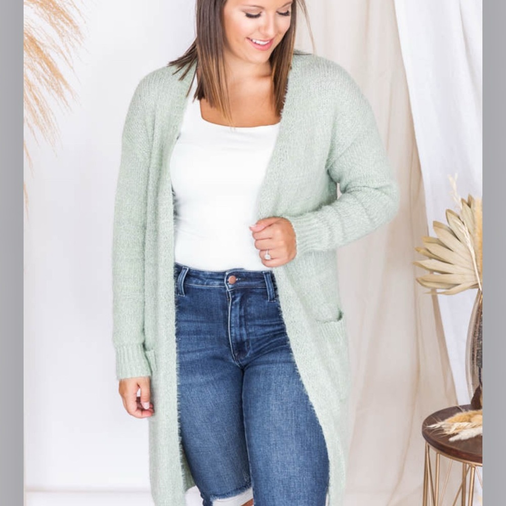 Pink Lily Cardigan